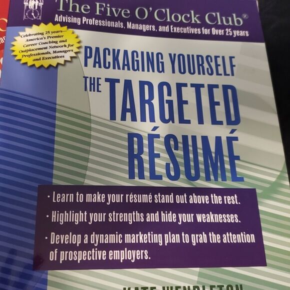 Job Search Five O'Clock Club‎ Job Search Books - Career Advice. New - Picture 2 of 3
